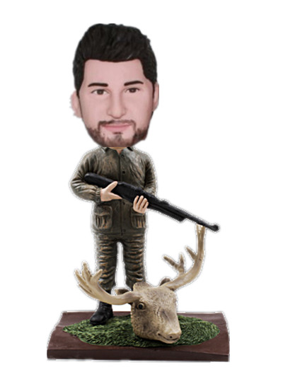 Custom hunter bobble head 