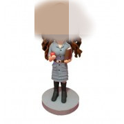 custom bobblehead  female teacher