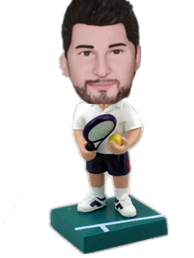 Custom Bobblehead Tennis Player