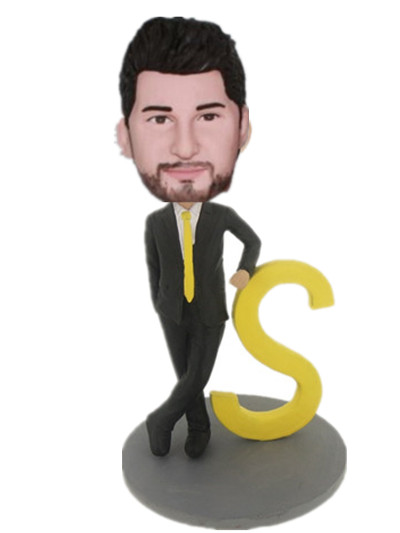 businessman custom bobblehead
