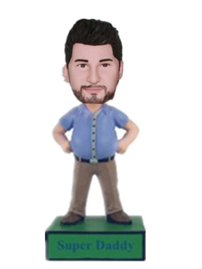 Male boss custom bobble head