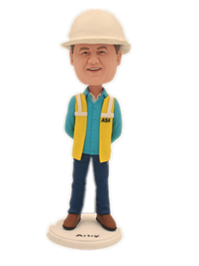 Engineer custom bobble head