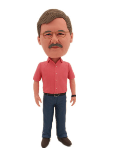 casual bobblehead male boss bobble head doll