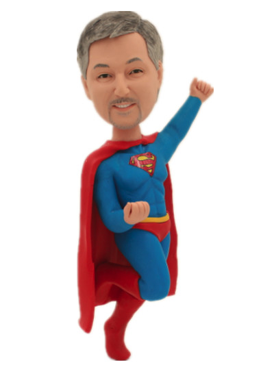 super hero bobble head doll