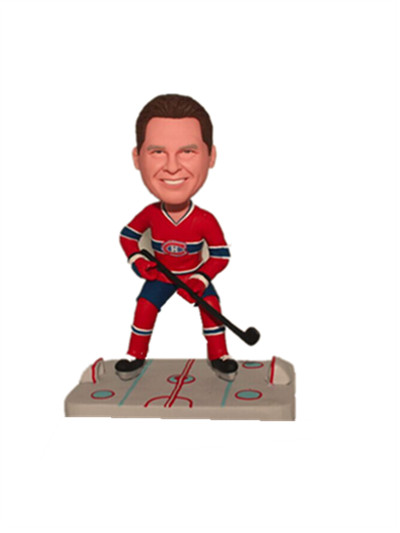 Montreal Canadians hockey custom bobblehead