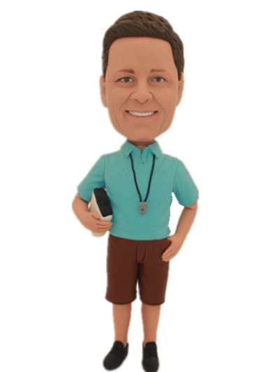 coach custom bobblehead