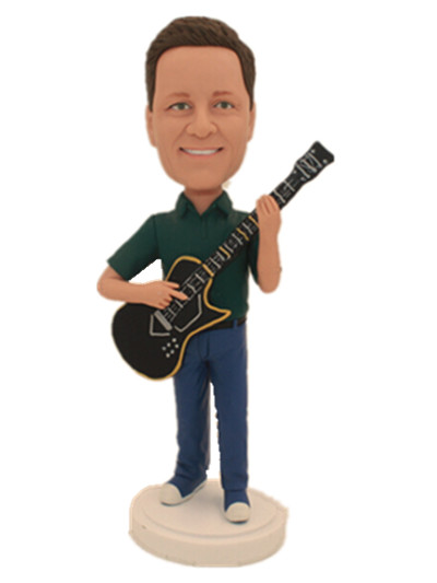Guitar bobblehead hobby custom bobble head
