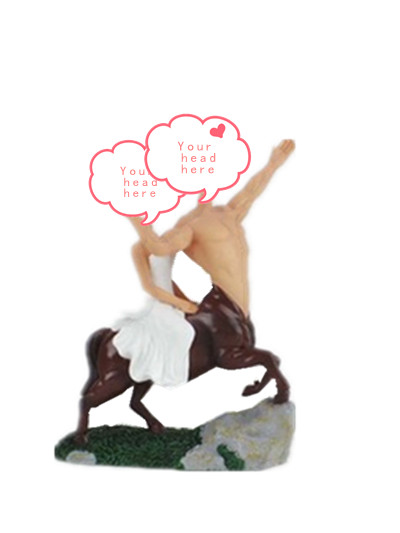 horse body customized bobble head