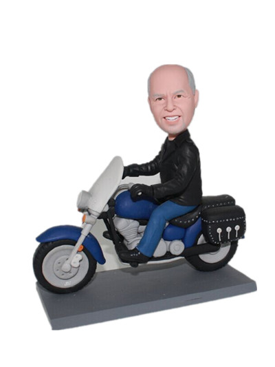 Motorcycle Man bobble head
