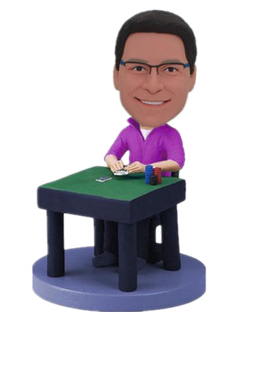 Playing cards custom bobbleheads