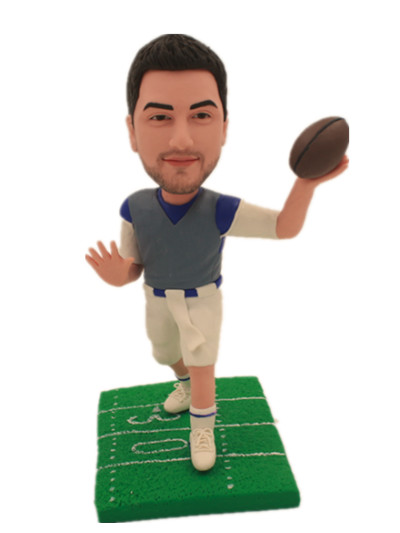 American Football Custom Bobble Head 