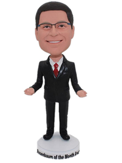 Boss bobblehead card holder bobble head doll
