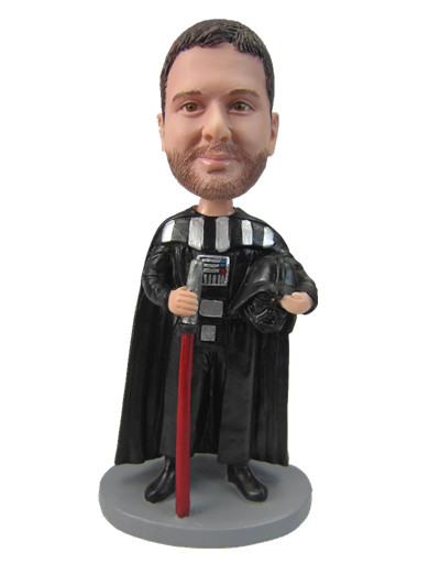 Lightsaber custom bobble head Doll