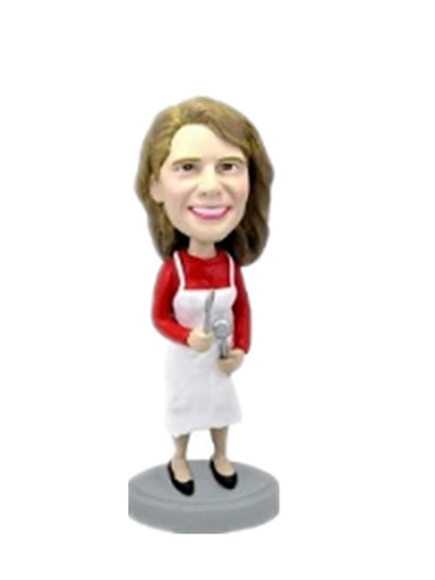 Cook  bobblehead Female bobble head