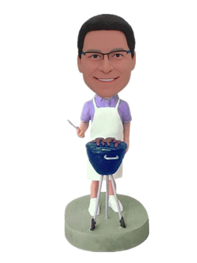 Barbecue Cook Bobble Heads 