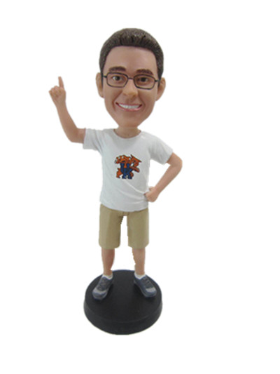 Casual Male Custom Bobble head