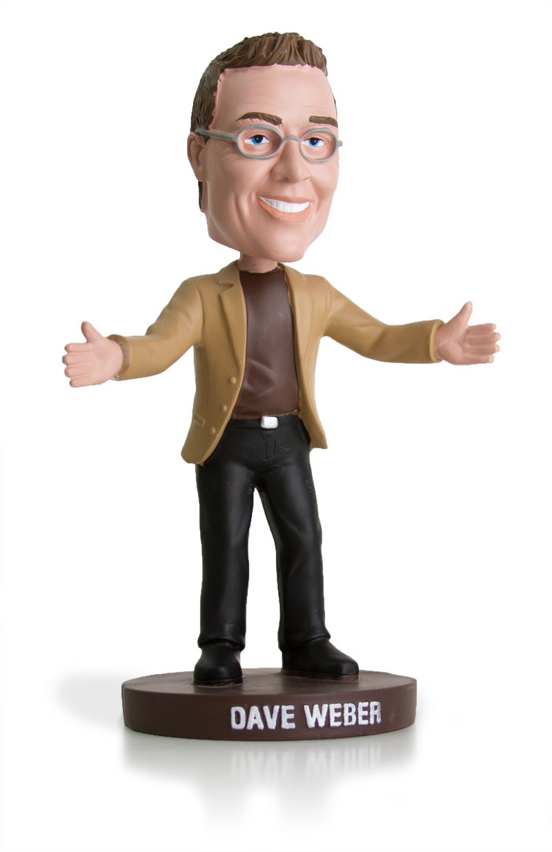 Male bobble head custom