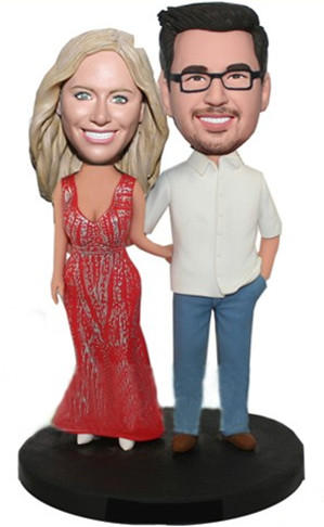 Couple wedding cake topper