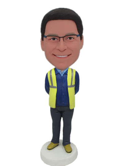 Architect custom bobblehead doll
