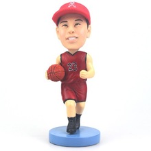 Bobble head custom bobblehead basketball player
