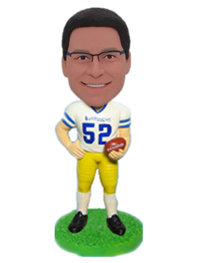 Custom American Football Bobble Head