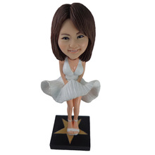 Sax Lady Custom Bobble Heads