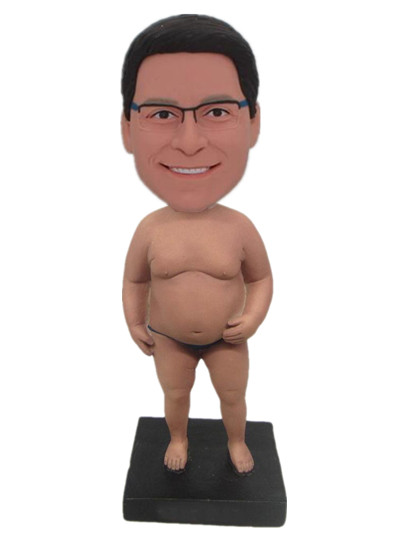 Shirtless Man Custom Bobble head dolls