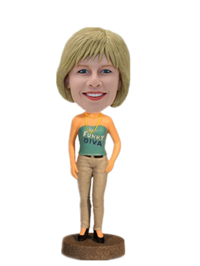 Fashion Lady Custom Bobble heads