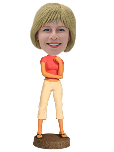Casual Lady Amaizing Bobble Heads