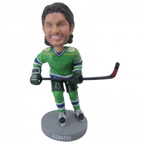 Hockey Player Custom Bobblehead Christmas Gift