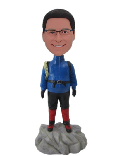 Mountaineering Sport Custom Bobble Heads