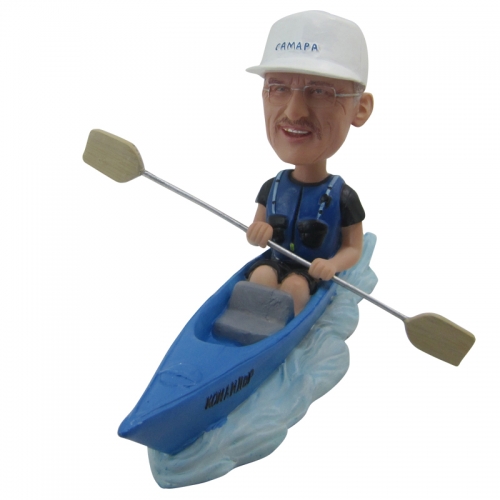 Man Boating Custom Bobble Head