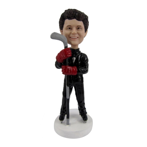 Personalized Custom Ice Hockey Coach Bobblehead