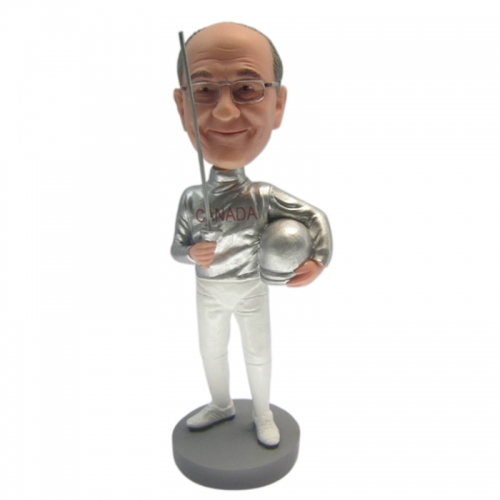 Fencing Custom Bobble Heads