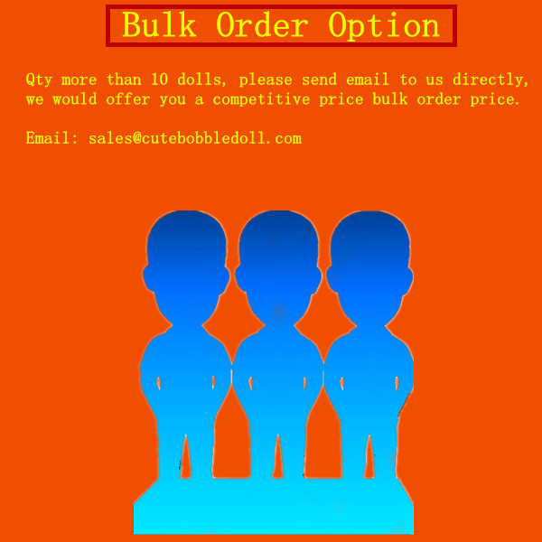 Bulk Order Custom Bobble head Qty 100+