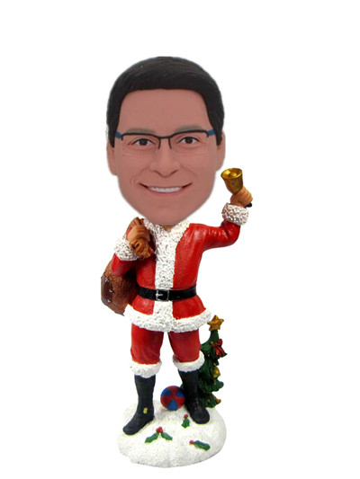 Male custom bobblehead Christmas gift