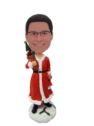 Christmas Custom Bobble head doll
