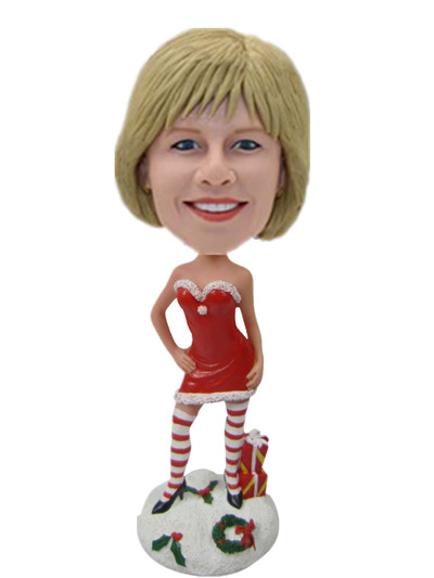 Best seller Christmas gift for girl custom bobble head