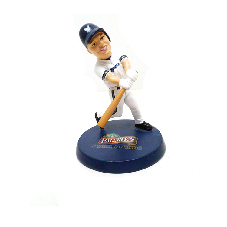 Baseball player custom bobblehead doll