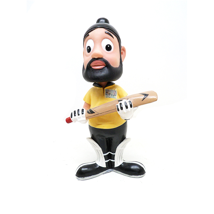 Custom head baseball bobblehead doll