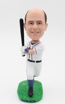 Custom baseball bubble head dolls
