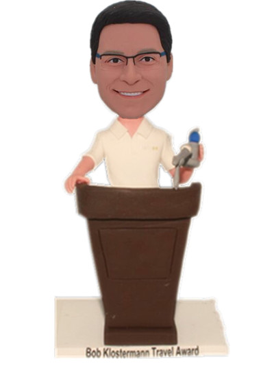 Custom Awarding Bobble head