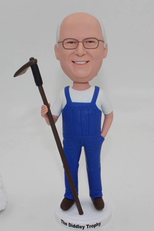 Farmer Custom Bobblehead doll