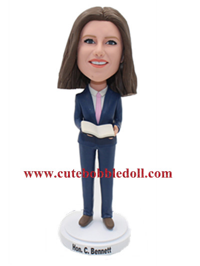 Female Teacher Custom BobbleHead