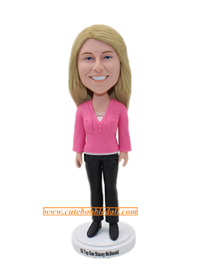Office Female Custom Bobbleheads