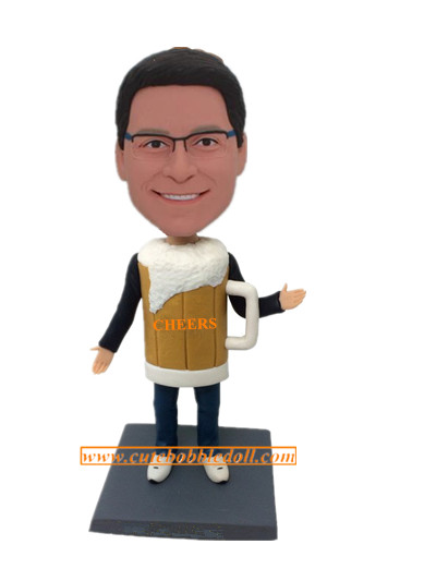 Funny Custom Wine Lovers Bobble heads