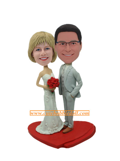 Custom Couple Bobbleheads