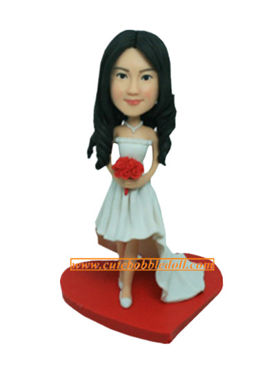 Custom Bride Bobble head