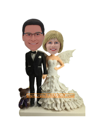 Custom Made Wedding Bobblehead