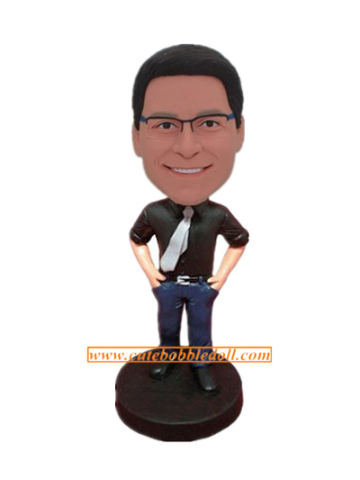 Custom Groomsman Bobbleheads
